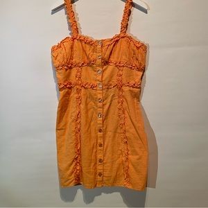 Orange Sun Dress